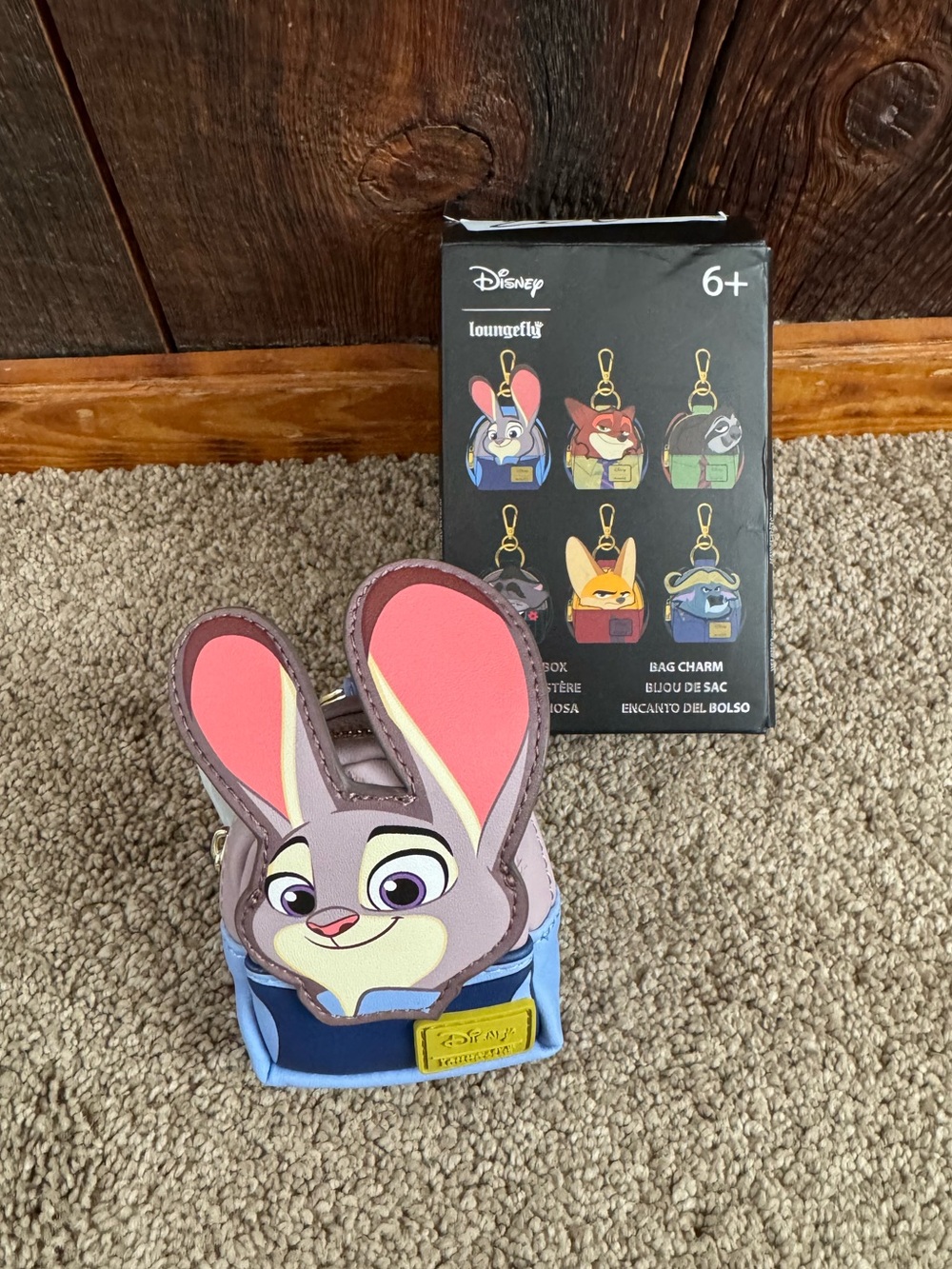 Disney Loungefly Zootopia Judy Hopps Bag Charm